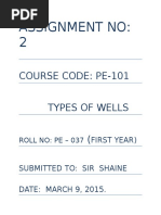 Types of Wells