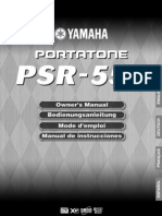 PSR550 Yamaha