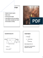 Design of Stable Open Channels