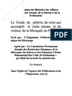 Le Guide Du Pèlerin, de Celui Qui Accomplit La Visite Pieuse, Et Du Visiteur de La Mosquée Du Prophète PDF