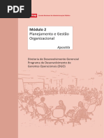 Apostila - Módulo 2 - Planejamento e Gestão Organizacional