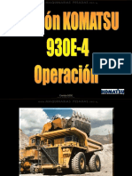 Curso Camion Minero 930e 4 Komatsu Sistemas Estructura Controles Paneles Simbolos Tecnicas Operacion Inspeccion