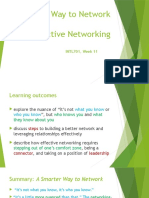 A Smarter Way To Network - Effective Networking