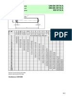 UNI EN 28734 A DIN EN 28734 A ISO 8734 A: Spine Cilindriche Temprate