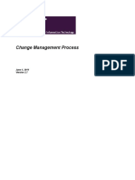 Change Management Process