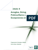 Arreglos String Polimorfismo y Excepciones en Java