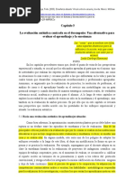 La Evaluacion Autentica Centrada en El Desempeno