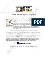 Quickanddirtyauto Business Plan PDF