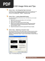 RebarCAD Usage Hints and Tips PDF