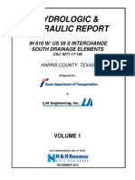 Hydrologic and Hydraulic Report TxDOT