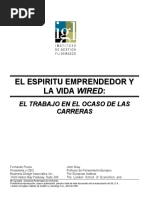 El Espíritu Emprendedor Y La Vida Wired - Fernando Flores PDF