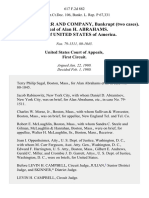 In Re Lloyd, Carr and Company, Bankrupt (Two Cases) - Appeal of Alan H. Abrahams. Appeal of United States of America, 617 F.2d 882, 1st Cir. (1980)