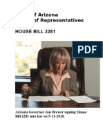 AZ House Bill 2281 