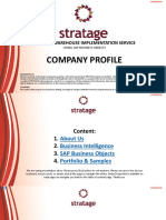 Company Profile Stratage