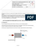 La Production de Froid - Les Notions de Base