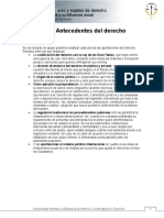 Antecedentes Del Derecho