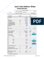 Flare Calc Sheet API RP 521