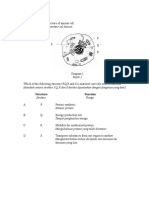 Pre Trial MRSM Biology Objectives