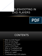 Troubleshooting in DVD Players