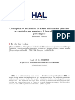 Conception Et Réalisation de Filtres Microondes Planaires Accordables Par Varactors Structures Périodiques These - Emmanuel - Pistono2006