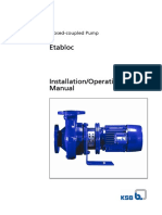 KSB Etabloc Installation Manual