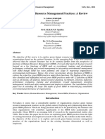 Green HRM Practices PDF