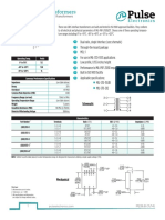 MIL-STD-1553 Transformers: Schematic