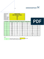 Afinity Law - Calculations