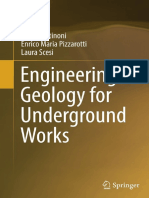 Engineering Geology For Underground Works (P. Gattinoni, E.M. Pizzarotti, L. Scesi, 2014) @geo Pedia