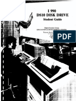 DS10 Disk Drive Student Guide 1979