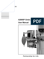 Penlon A-200 SP Circle Absorber - User Manual