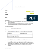 Startmate Clean Shareholders Agreement