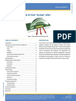 Thermal Management of Cree Xlamp Leds