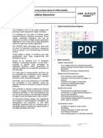 STG820 - Steam Turbine Governor: ALSPA P320 System - Technical Data Sheet P-TP09-A49052