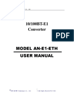 AN E1 ETH User - Manual PDF