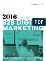 2016 State of b2b Digital Marketing PDF