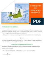 Investigacion de Integracion Numerica