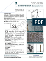 TDS-HU-Muszaki Adatlap MacRes System Concrete Panels ENG Rev03 Dec2013