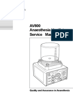 Ventilador de Anestecia AV 800 Service Manual