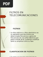 Filtros en Telecomunicaciones