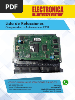 Catalogo Ecu