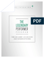 The Legendary Performer Playbook