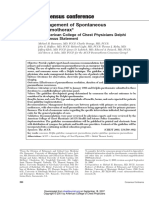 2001 - ACCP - Management of Spontaneous Pneumothoraks