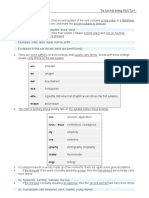 English Stress Pattern Rules