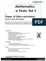 01a Practice Test Set 1 - Paper 1F