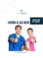 Examen Simulacro N 1 Curso Villamedic