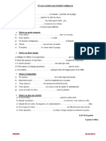 Test Cls 9temps Verbaux