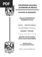 Tesis - Calculo de Reservas de Yacimientos de Gas