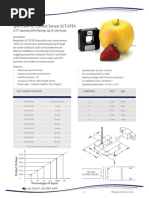 Current Sensor With 0.75 Inch Opening - SCT-0750 by Magnelab