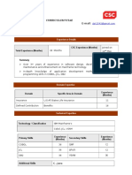 Deepak 3+years Mainframe Resume